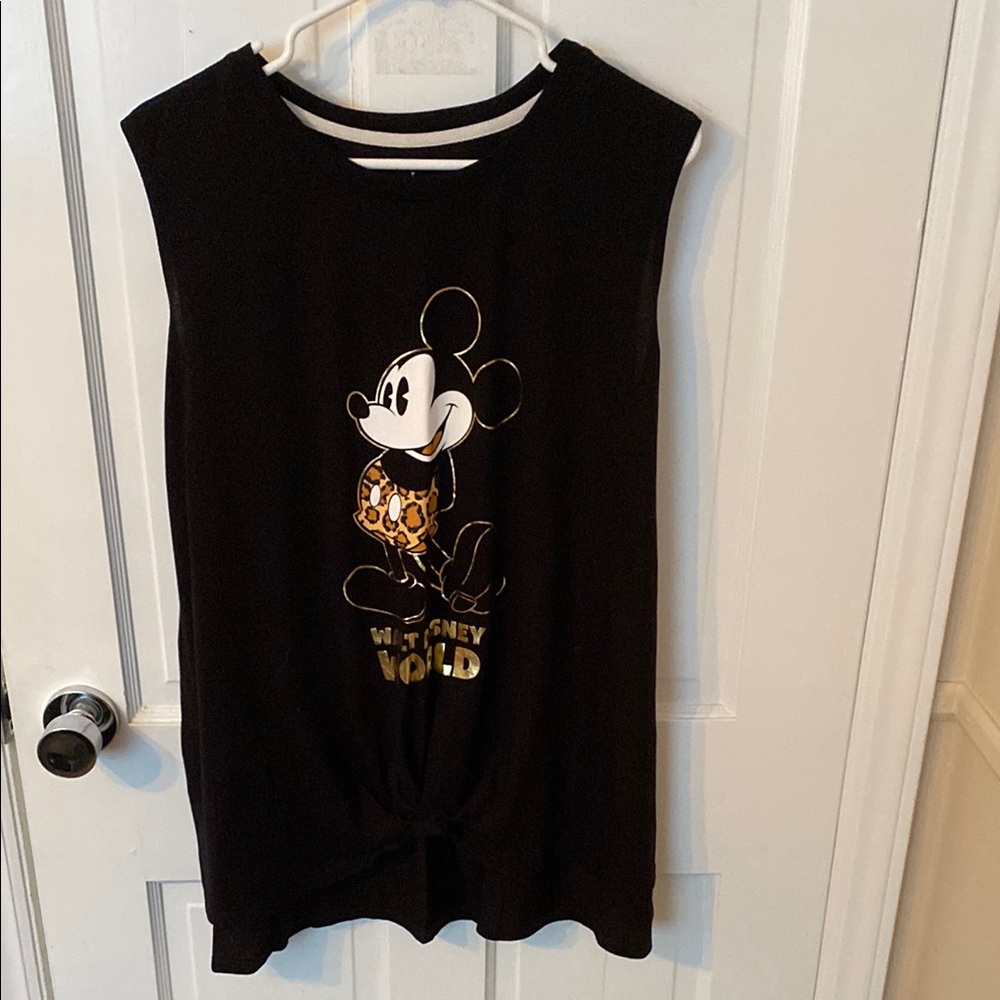 Disney Black Mickey Mouse Top
